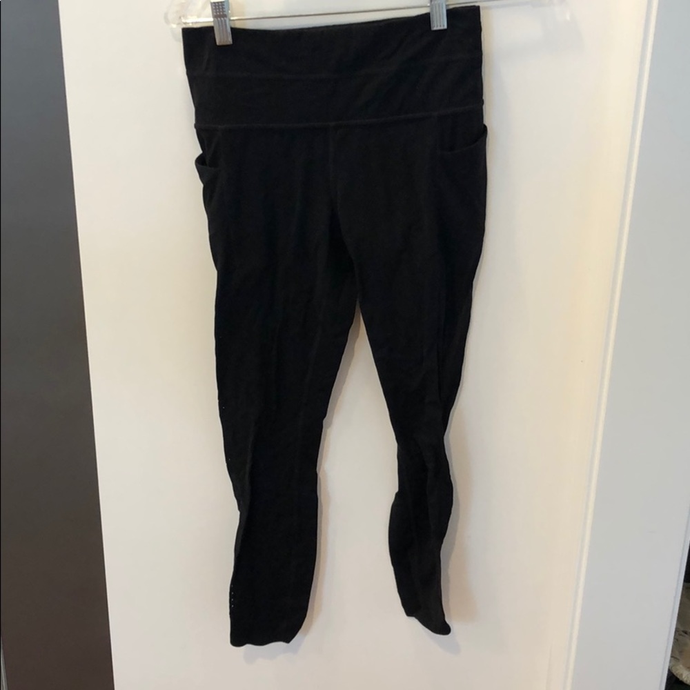 athleta leggings size small black never been worn